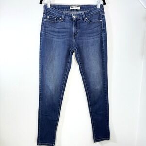Levi's 535 Legging Jeans Women's Size 9M Blue‎ Stretch Mid-Rise Skinny Fit